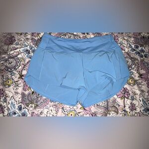 Lululemon Athletica Light Blue Athletic Shorts